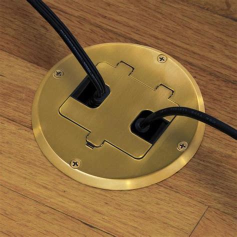 electrical floor box kit|recessed floor outlet boxes.